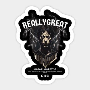 streetwear design Sticker